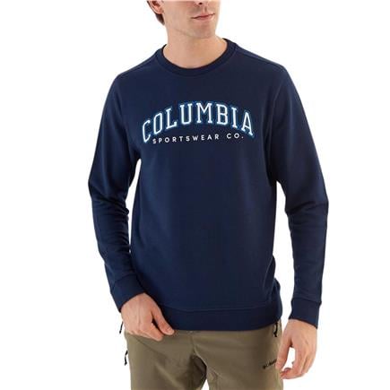 Columbia Csc M Collage Logo Lacivert Erkek Sweatshirt