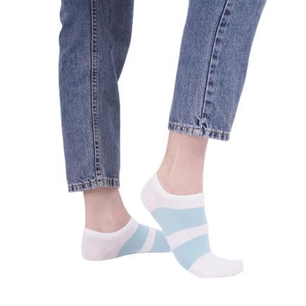 The Socks Company 3 Çift Desenli Kadın Babet Çorap