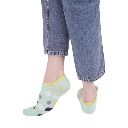 The Socks Company 3 Çift Desenli Kadın Babet Çorap