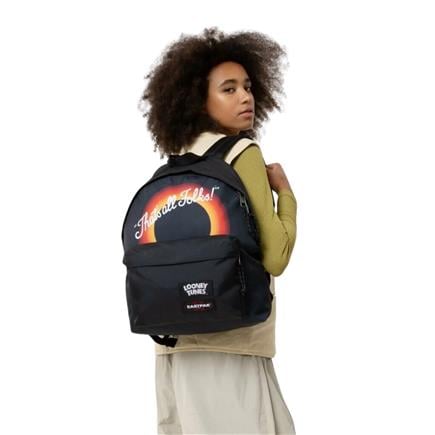 Eastpak Looney Tunes Padded PakR ThatAll Folks Siyah Sırt Çantası