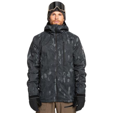 Quiksilver Mission Printed Jk Erkek Snowboard Ceketi