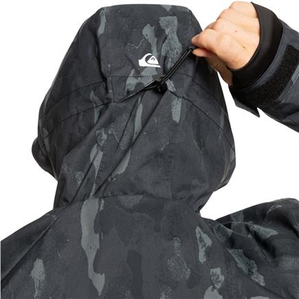 Quiksilver Mission Printed Jk Erkek Snowboard Ceketi