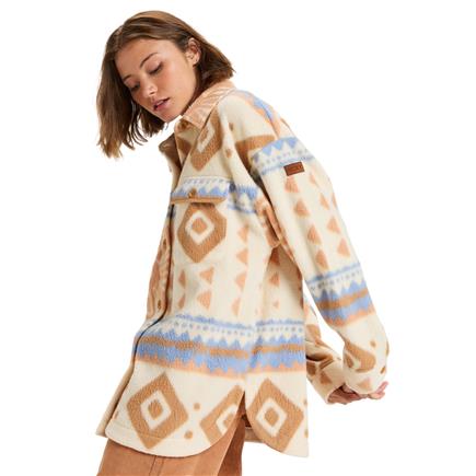 Roxy Morning Crush Shacket Kadın Polar Ceket