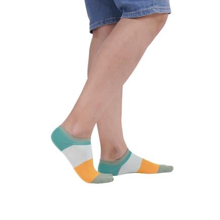 The Socks Company 3 Çift Desenli Erkek Babet Çorap