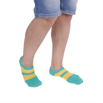 The Socks Company 3 Çift Desenli Erkek Babet Çorap