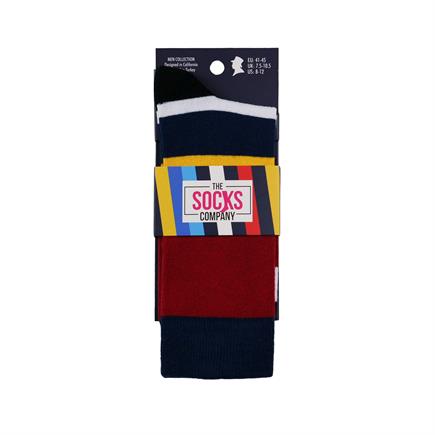 The Socks Company Desenli Erkek Soket Çorap