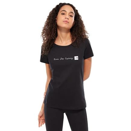 The North Face S/s Never Stop Exploring Tee Siyah T-shirt