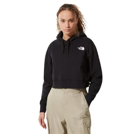 The North Face W Trend Crop Hoodie  Kadın Siyah Sweatshirt