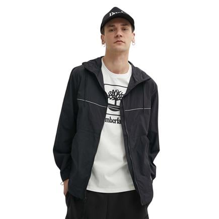 Timberland Windbreaker Full-Zip Jacket Siyah Erkek Ceket