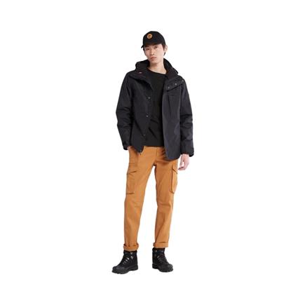 Timberland Water Resistant 3in1 Jacket Erkek Siyah Mont