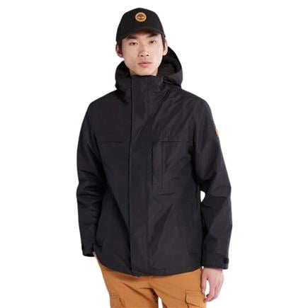 Timberland Water Resistant 3in1 Jacket Erkek Siyah Mont