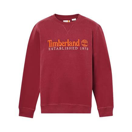 Timberland Established 1973 Embroidery Logo Brush B Erkek Sweatshirt