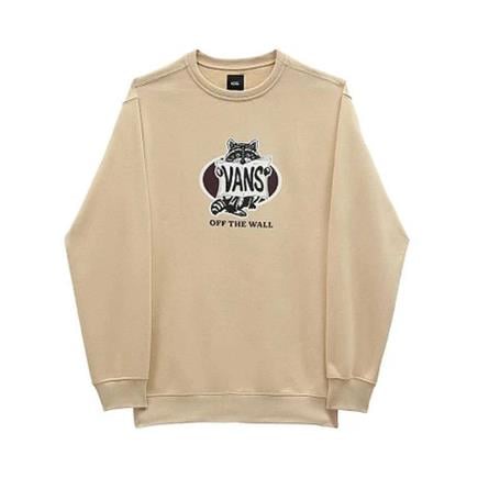 Vans Racks Crew Bej Sweathirt