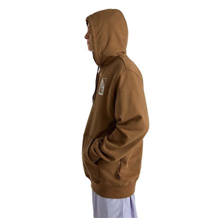 Vans Vd Box Po Erkek Kahverengi Sweatshirt