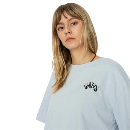 Vans Vexed Relax Crop Kadın Mavi T-Shirt