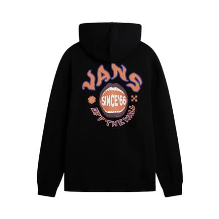 Vans OG OPEN MOUTH LOOSE PO Erkek Siyah Sweatshirt