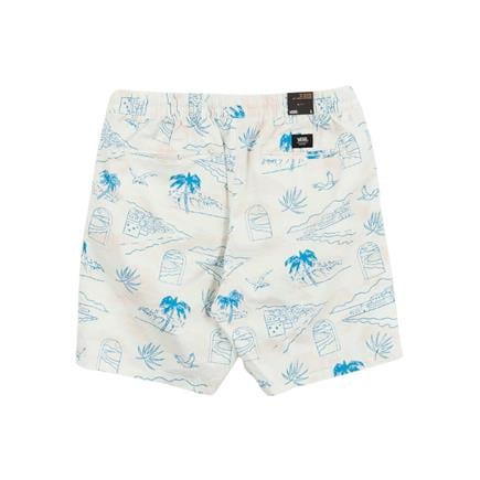 Vans Mn Range Relaxed Elastic Erkek Beyaz Şort
