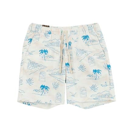 Vans Mn Range Relaxed Elastic Erkek Beyaz Şort