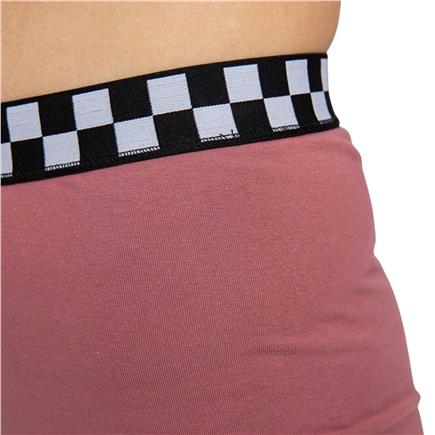 Vans Checkerboard Leg Pembe Short Tayt