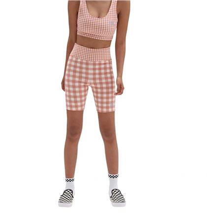 Vans Mixed Up Gingham Pembe Şort Tayt