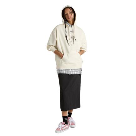 Vans FLYING V OS FT LS HOODIE Kadın Krem Sweatshirt
