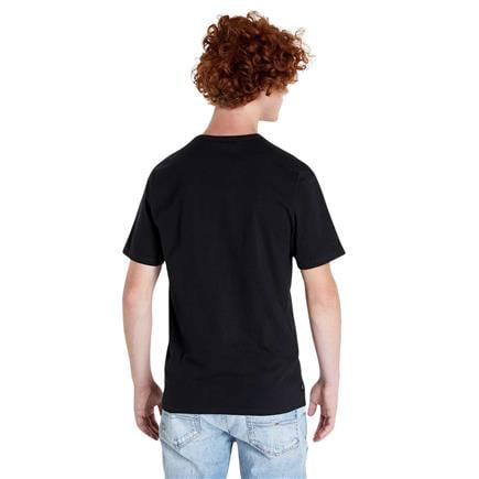 Vans Off The Wall Front Patch Ss Tee Siyah T-shirt