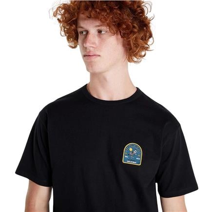 Vans Off The Wall Front Patch Ss Tee Siyah T-shirt