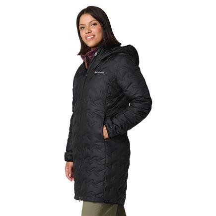 Columbia  Delta Ridge II Long Down Jacket Kadın Siyah Mont
