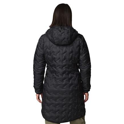 Columbia  Delta Ridge II Long Down Jacket Kadın Siyah Mont