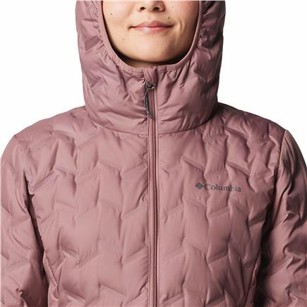 Columbia  Delta Ridge II Long Down Jacket Kadın Mor Mont