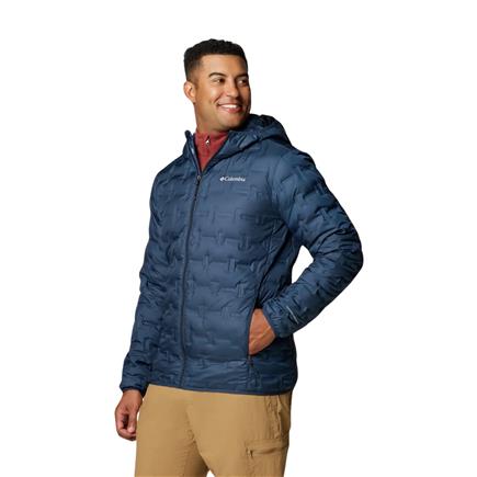 Columbia  Delta Ridge II Down Hooded Jacket Erkek Lacivert Mont