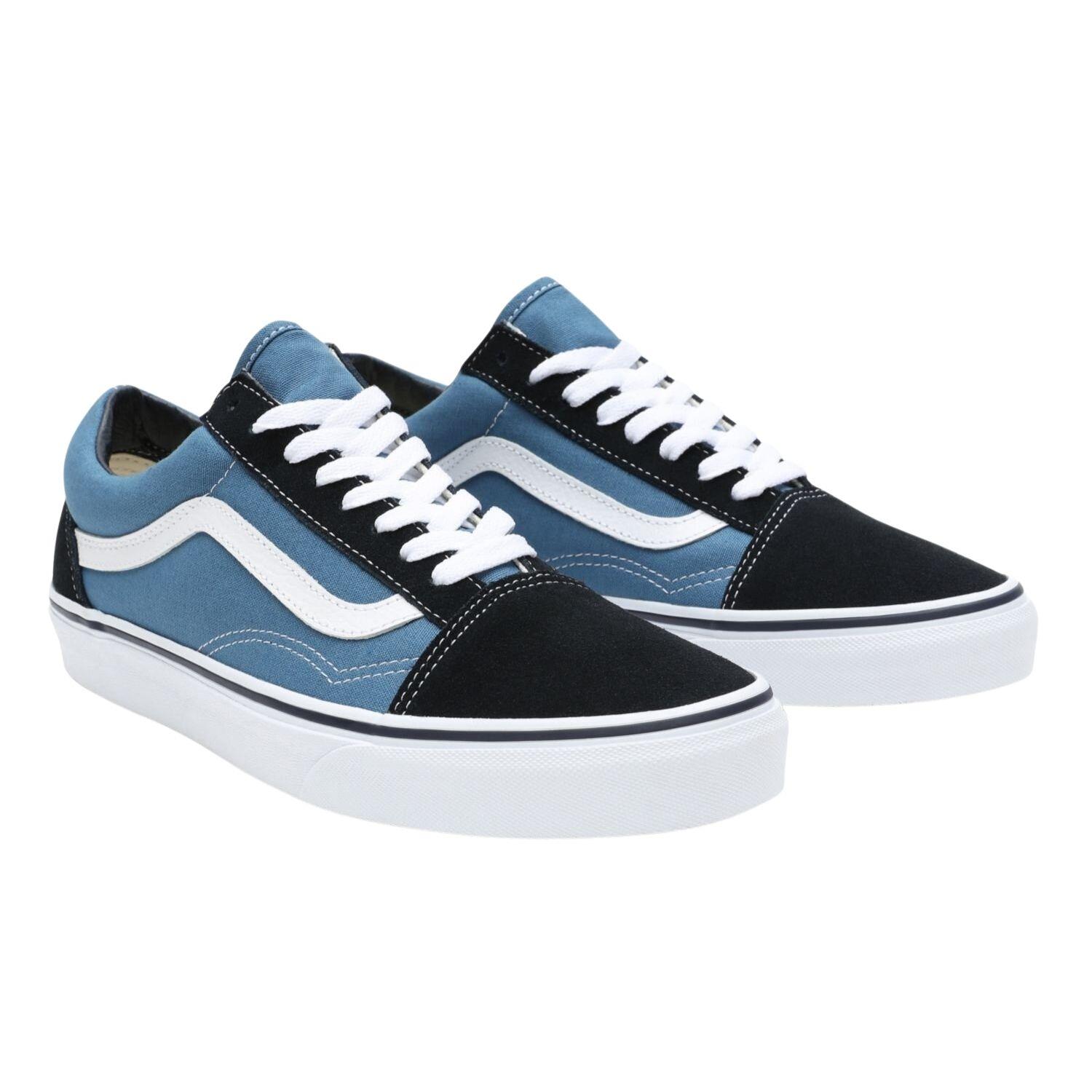 Dark blue vans cheap