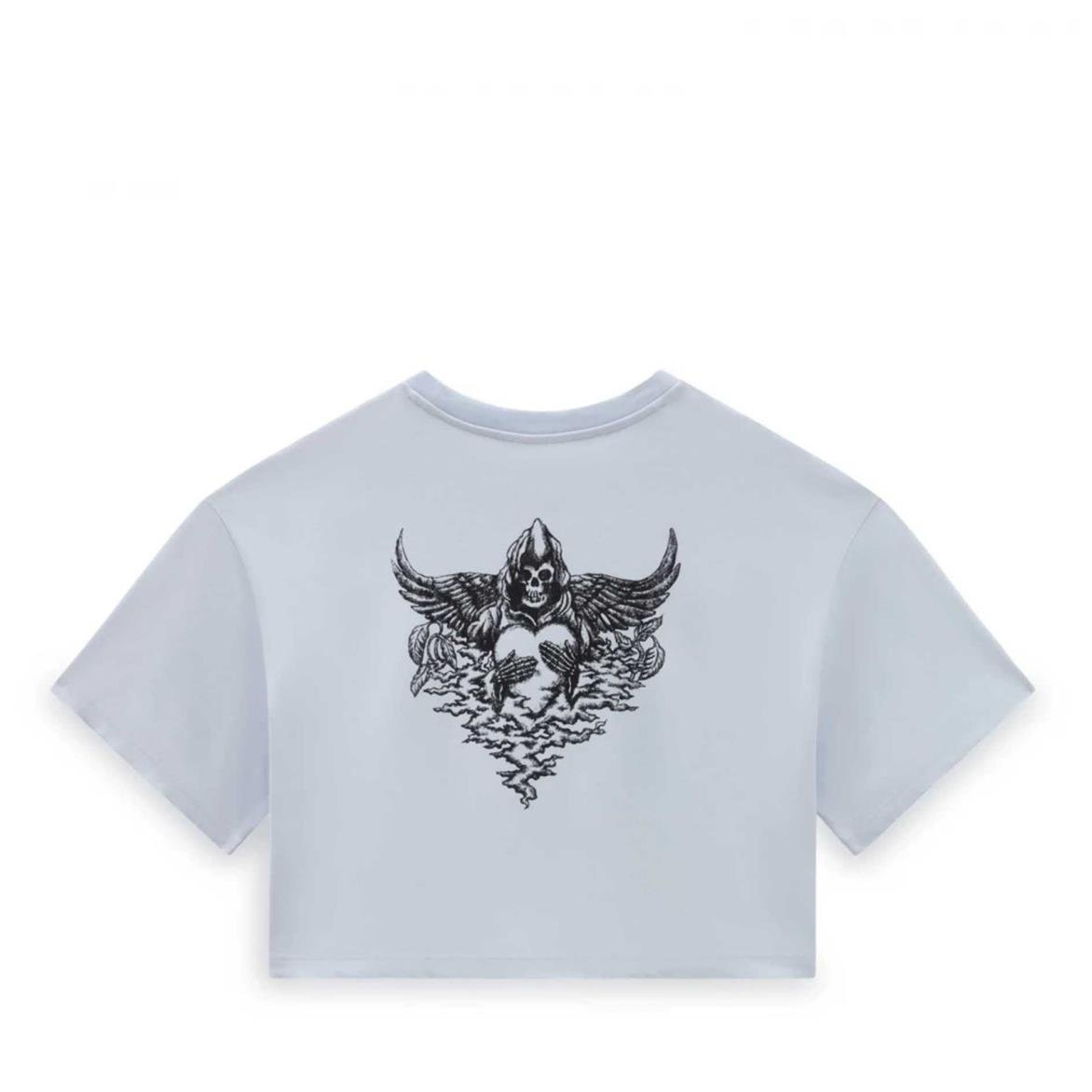 Cropped vans t shirt sale
