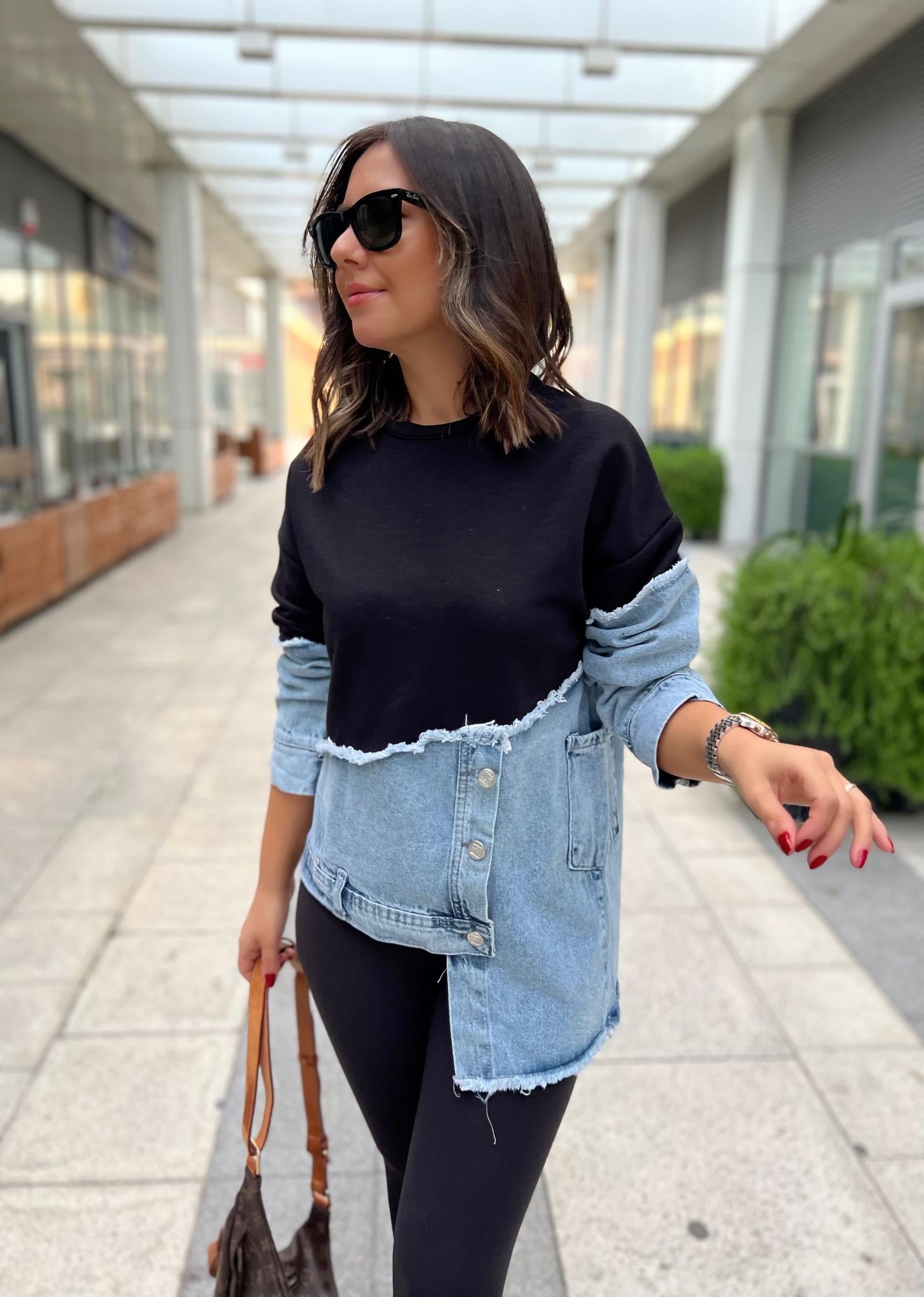 Jean Garnilli Siyah Sweat