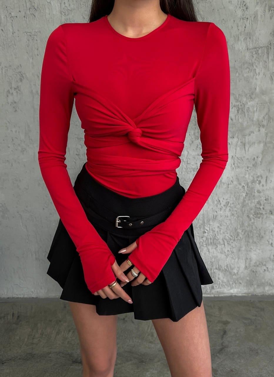 kadın kırmızı body