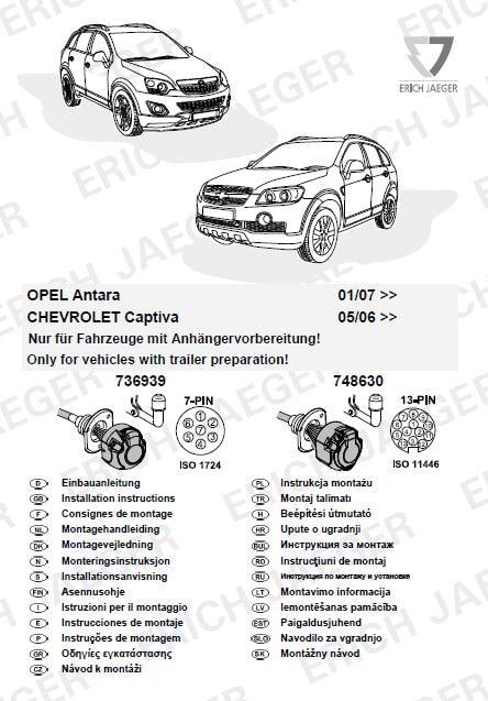  OPEL ANTARA ARACA ÖZEL ORJİNAL ELEKTRİK MODÜLÜ