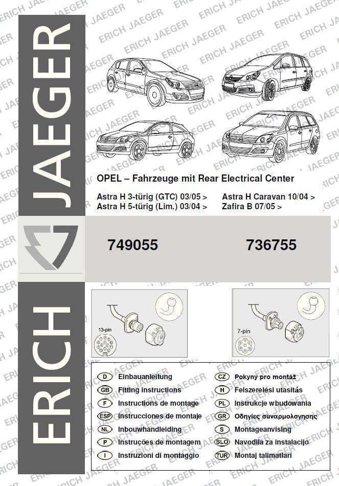  OPEL ASTRA H CARAVAN ARACA ÖZEL ORJİNAL ELEKTRİK MODÜLÜ