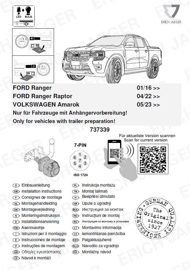 FORD RANGER  ARACA ÖZEL ORJİNAL ELEKTRİK MODÜLÜ