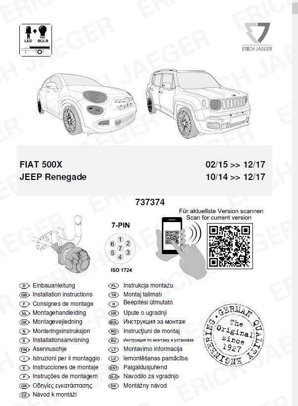 FIAT 500X  ARACA ÖZEL ORJİNAL ELEKTRİK MODÜLÜ