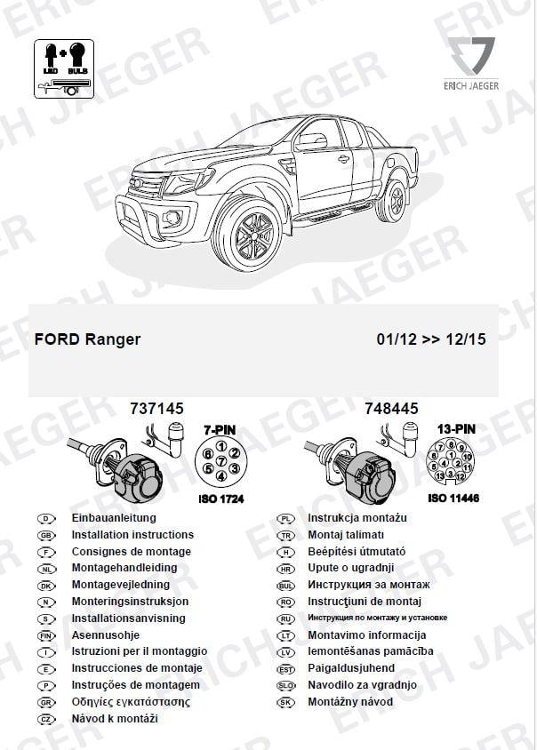 FORD RANGER ARACA ÖZEL ORJİNAL ELEKTRİK MODÜLÜ