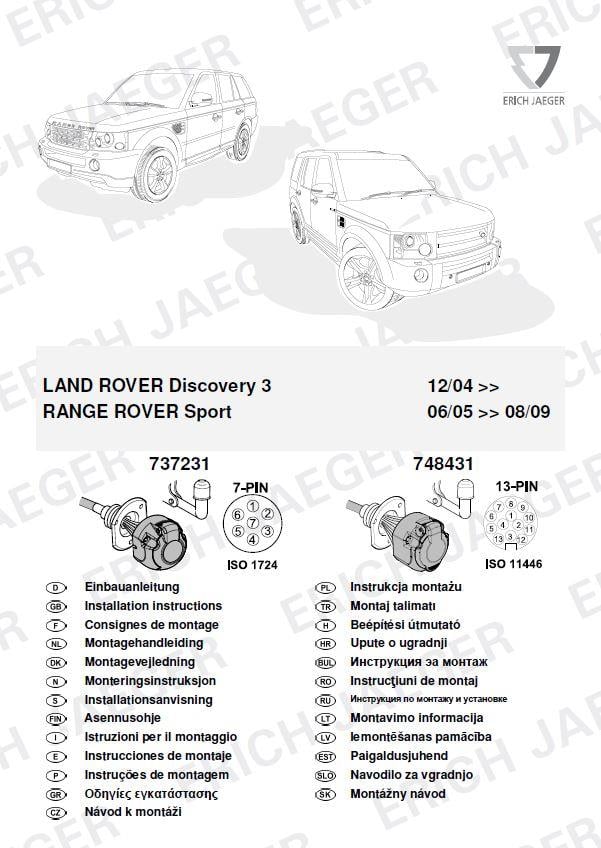 LAND ROVER DISCOVERY 3 ARACA ÖZEL ORJİNAL ELEKTRİK MODÜLÜ