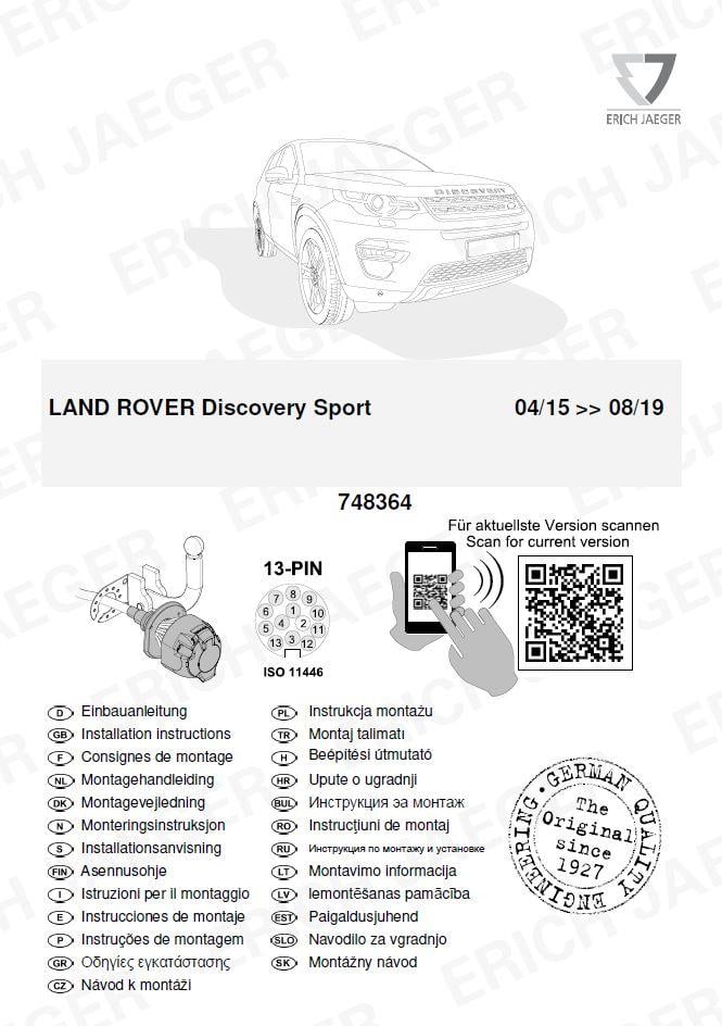 LAND ROVER DISCOVERY SPORT  ARACA ÖZEL ORJİNAL ELEKTRİK MODÜLÜ 