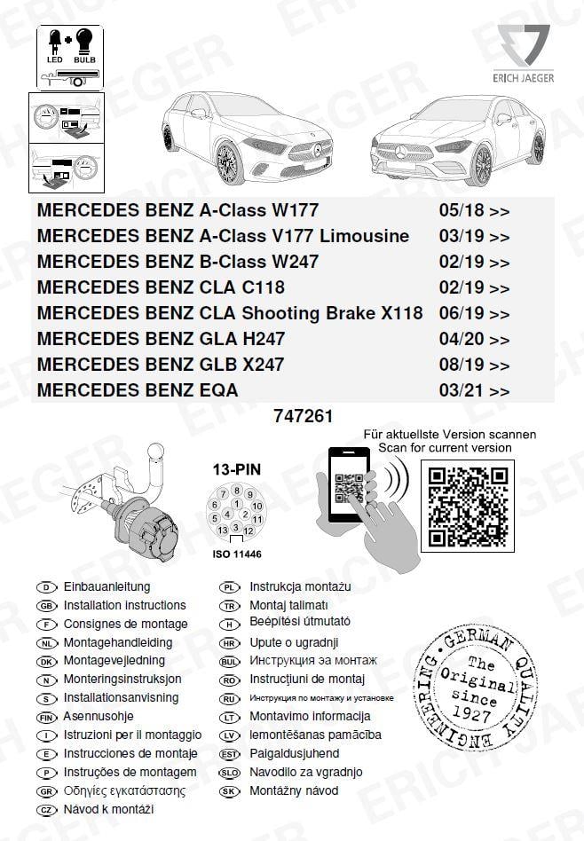 MERCEDES BENZ A-CLASS W177 ARACA ÖZEL ORJİNAL ELEKTRİK MODÜLÜ 