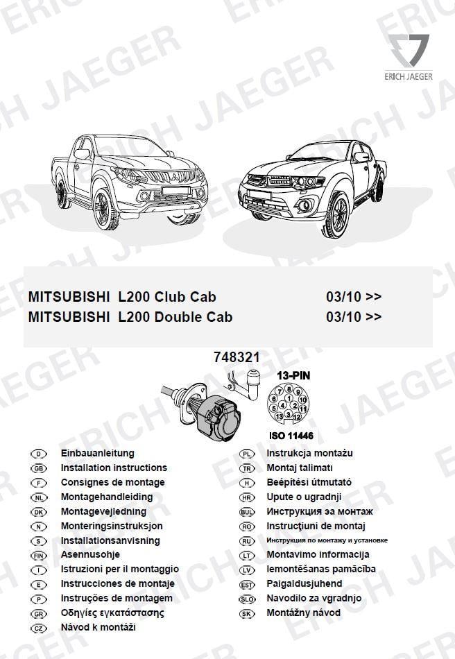 MITSUBISHI L200 CA ARACA ÖZEL ORJİNAL ELEKTRİK MODÜLÜ