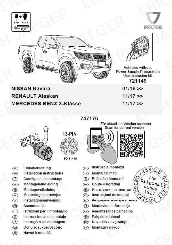 NISSAN NAVARA ARACA ÖZEL ORJİNAL ELEKTRİK MODÜLÜ