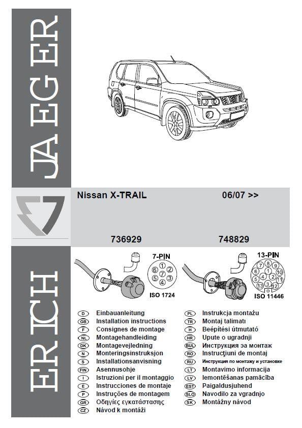 NISSAN X TRAIL ARACA ÖZEL ORJİNAL ELEKTRİK MODÜLÜ  (06.2017)  