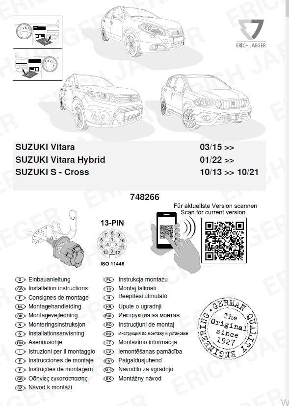 SUZUKI VITARA ARACA ÖZEL ORJİNAL ELEKTRİK MODÜLÜ