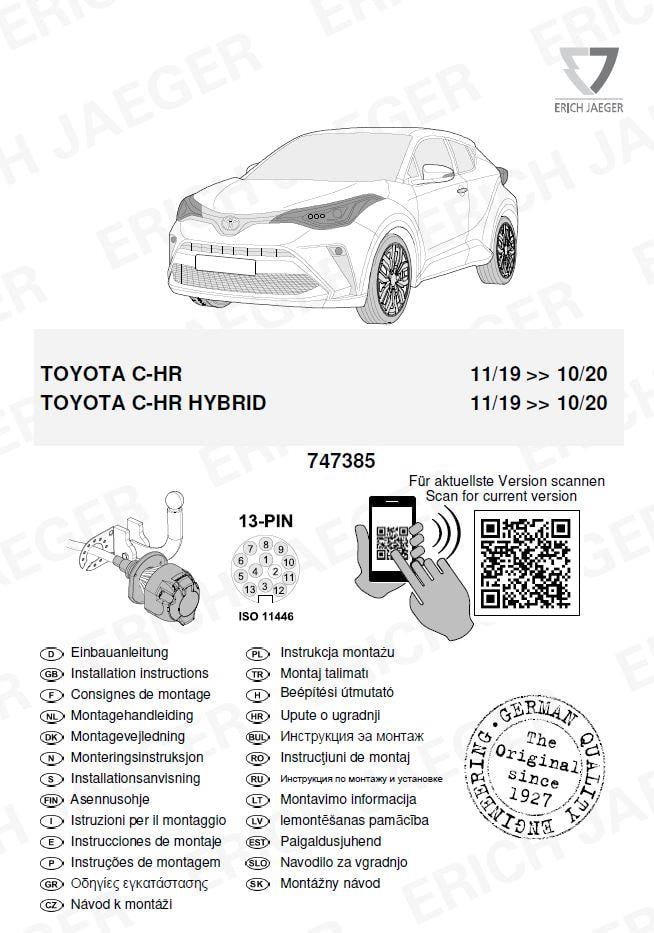 Toyota C-HR ARACA ÖZEL ORJİNAL ELEKTRİK MODÜLÜ
