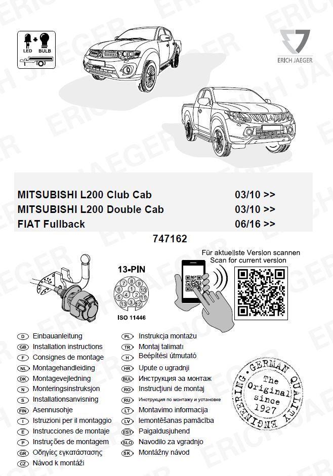  MITSHUBISHI L200 CLUB CAB ARACA ÖZEL ORJİNAL ELEKTRİK MODÜLÜ