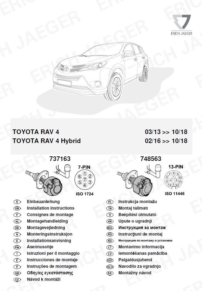  TOYOTA RAV 4 ARACA ÖZEL ORJİNAL ELEKTRİK MODÜLÜ
